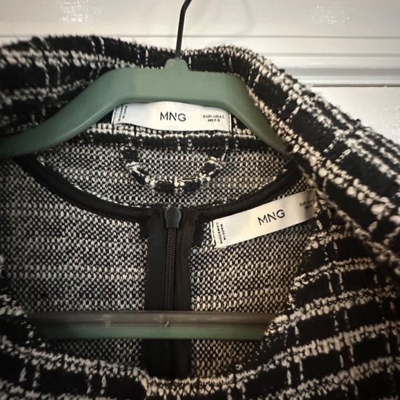 Mango tweed jumpsuit set with vest - Picture 3 of 3